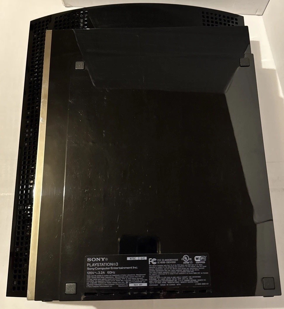 Sony PS3 CECHA01 Console 100% Complete CIB w OEM Box Serviced Very Clean Read 👀