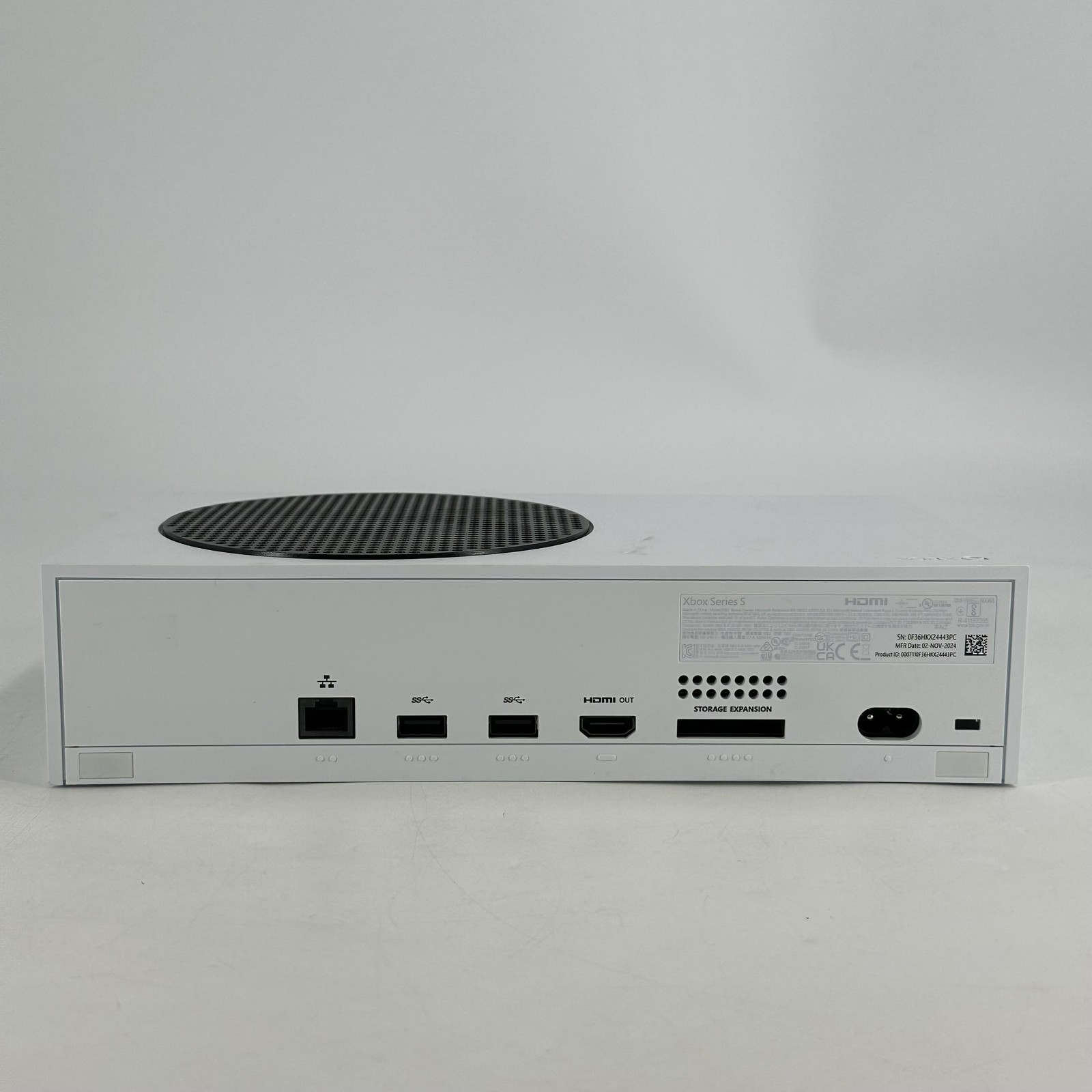 Microsoft Xbox Series S Console White 512GB w/ Controller/HDMI Cable – Good