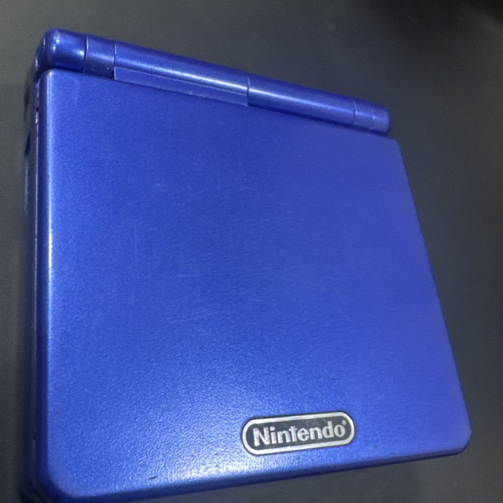 Nintendo Game Boy Advance SP Console – Cobalt Blue – Tested W/ Charger Clean
