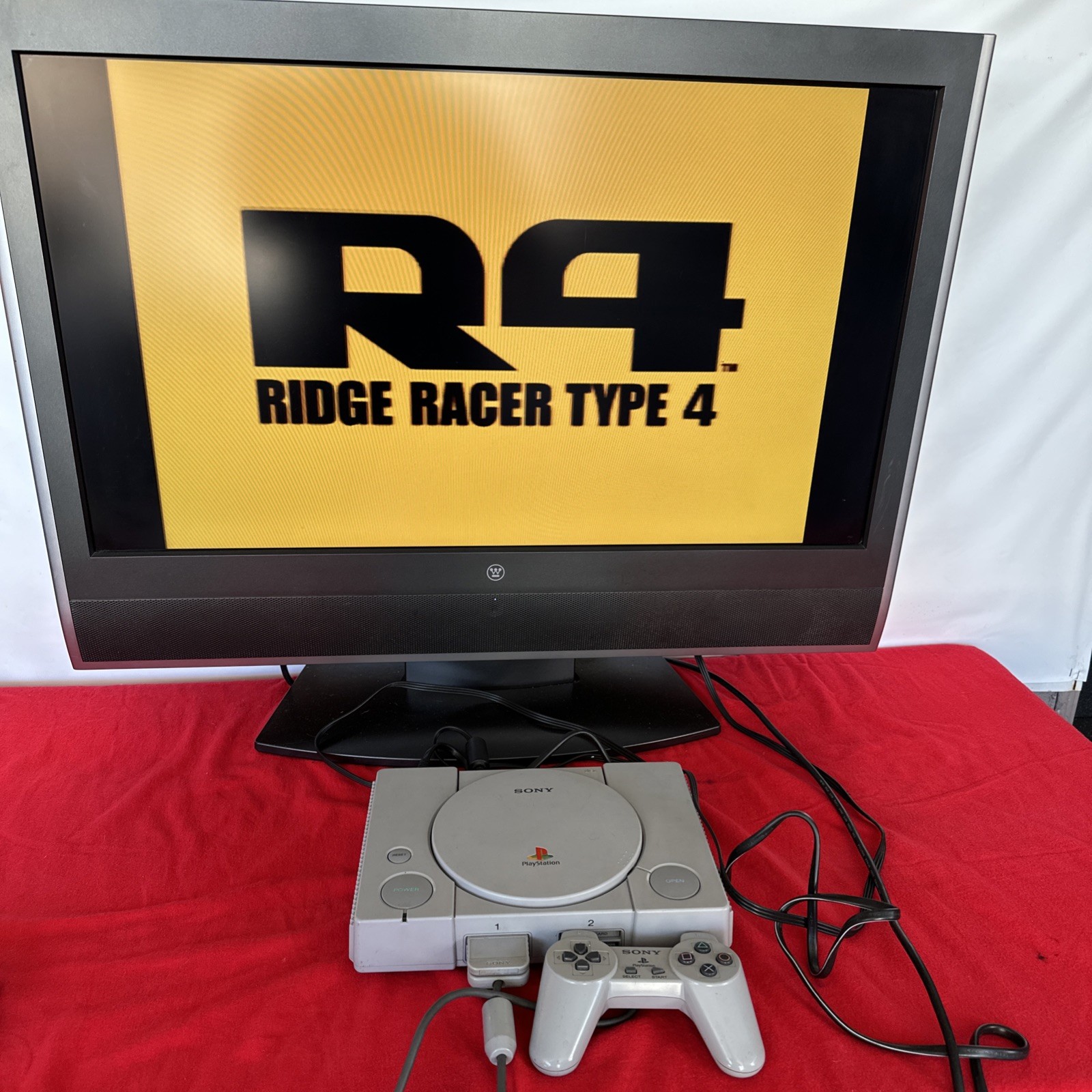 Sony PlayStation 1 System Console PS1 Tested! game not included