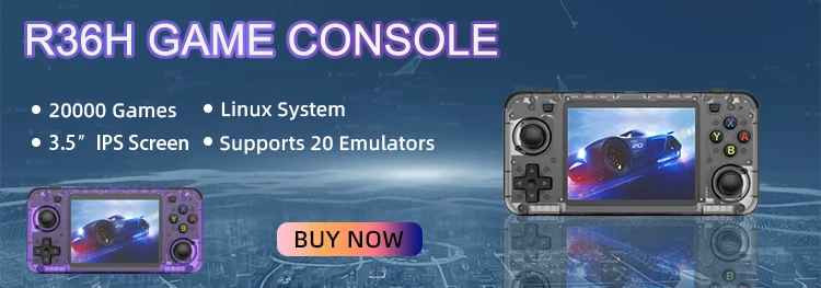 R36S Handheld Game Console 3.5in IPS Screen 128G Retro Games ArkOS Player