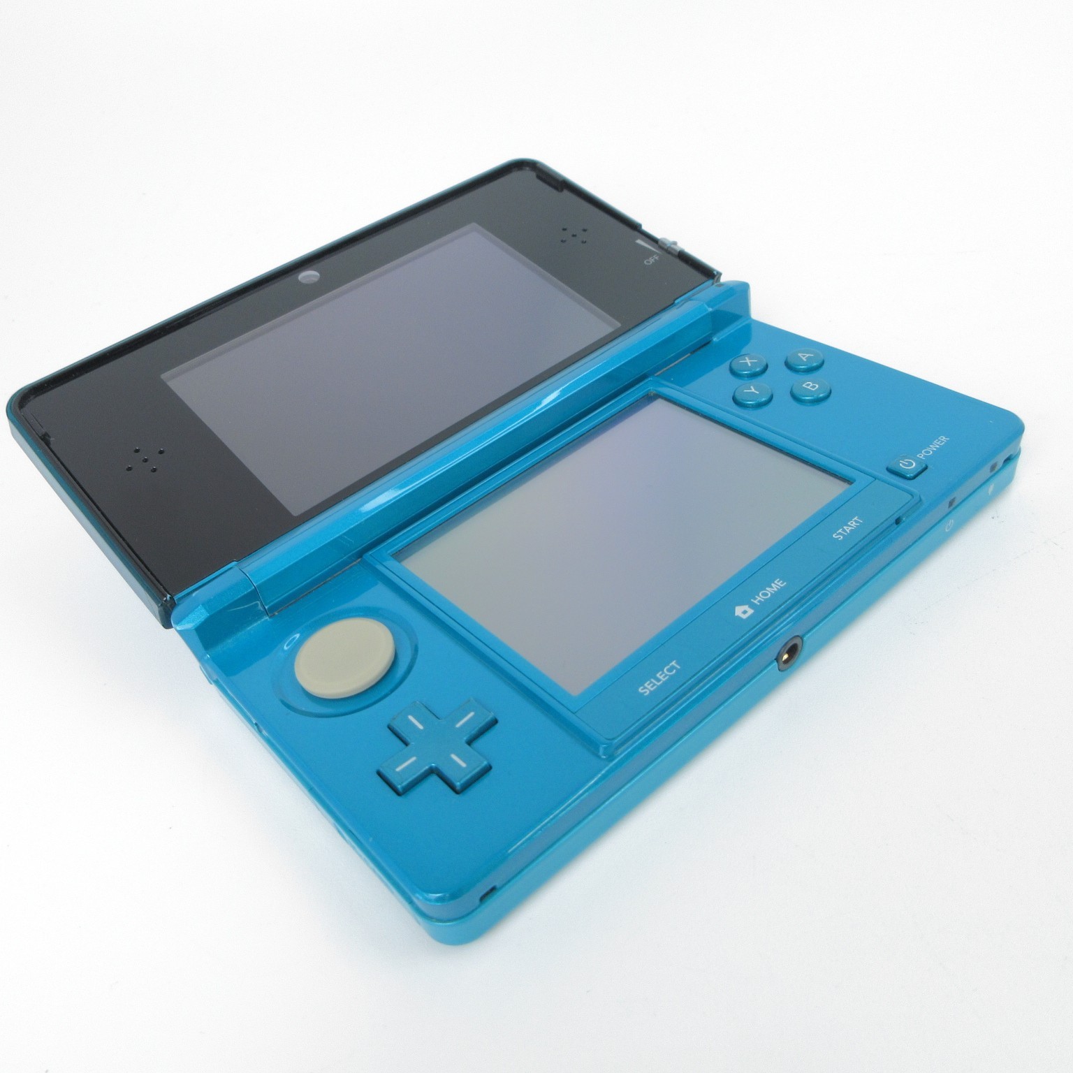 【Excellent】Nintendo 3DS Aqua Blue Console Japanese Edition #DEN0214/07