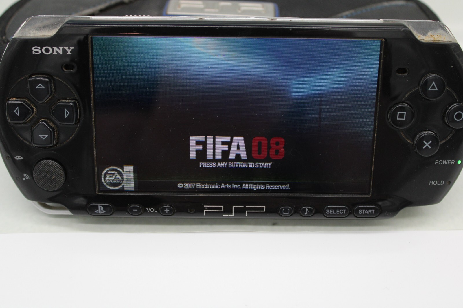 Sony PSP 3001 Piano Black With 3 games (Read Description for full details)