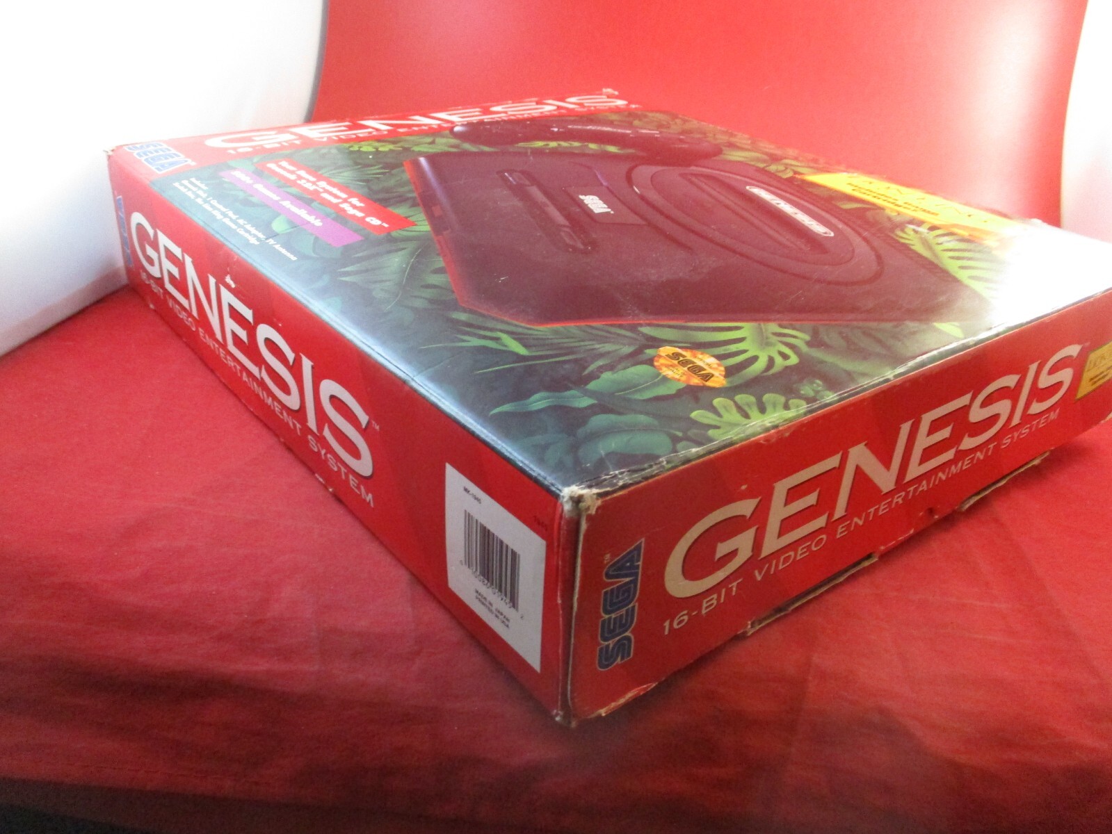 Sega Genesis Model 2 Console w/ Lion King Box, Controller, Cords, System Manual