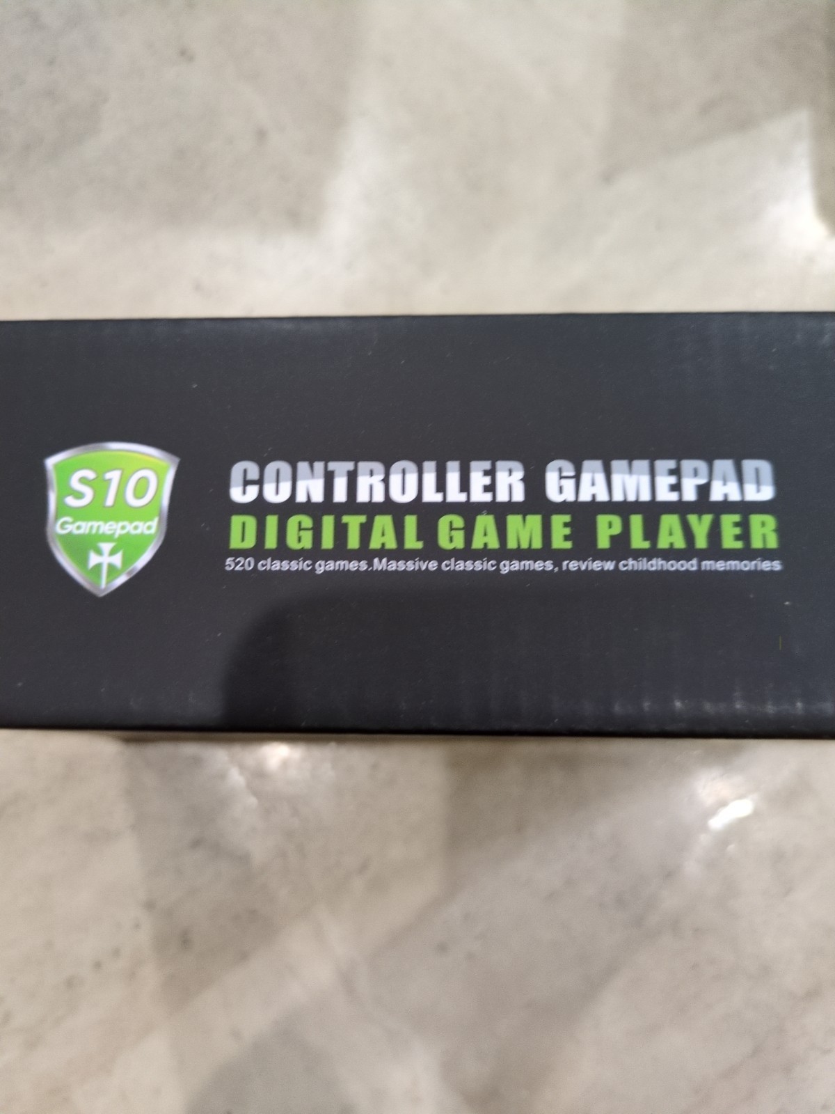 S10 Handheld Gamepad Controller Video Game Player, Black, 520 Built-In Games