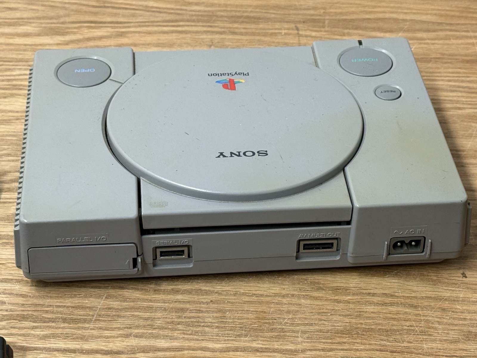 Sony PlayStation 1 (PS1) Gray Console Gaming System SCPH-7501 Tested