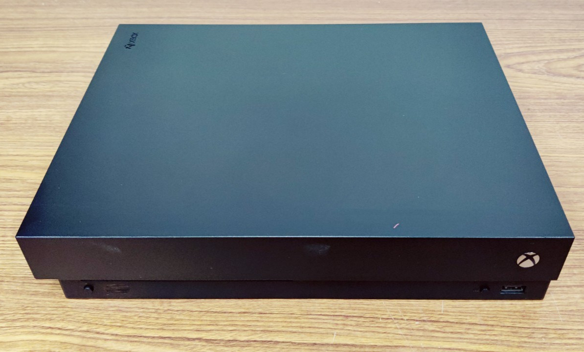 (148320) Microsoft Xbox One X 1TB Console Black Bad HDMI Port (1787) *For Parts*