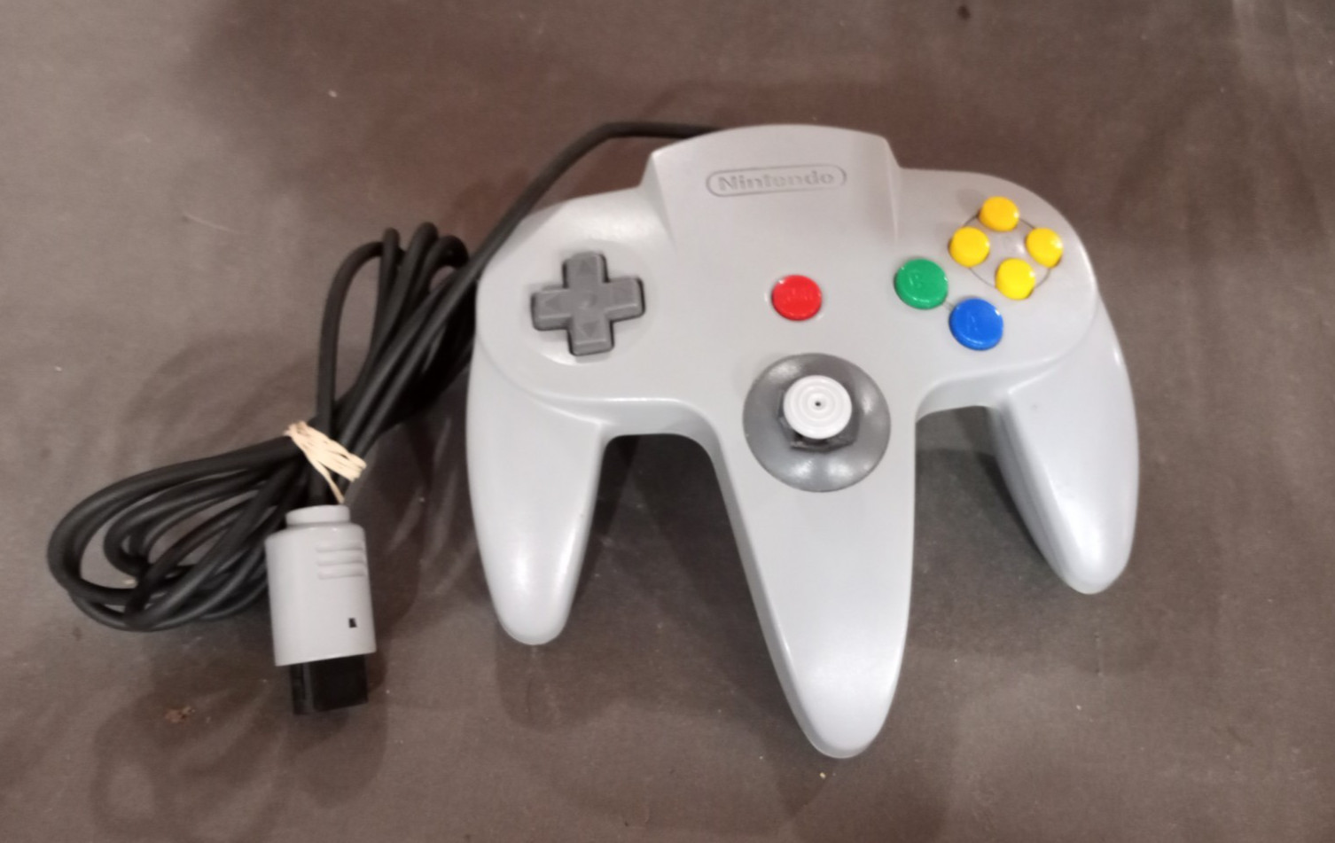 Nintendo 64 (N64) Console – Dark Gray – with Controller, TremorPack Tested