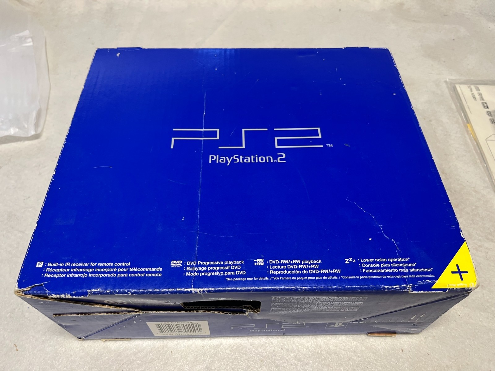 2004 Sony Playstation 2 PS2 Console System 50001 Complete Original Matching BOX