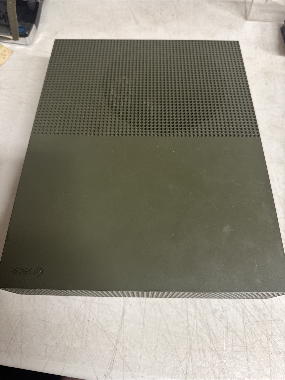 Microsoft Xbox One S 500GB Console Gaming System Only Military Green 1681