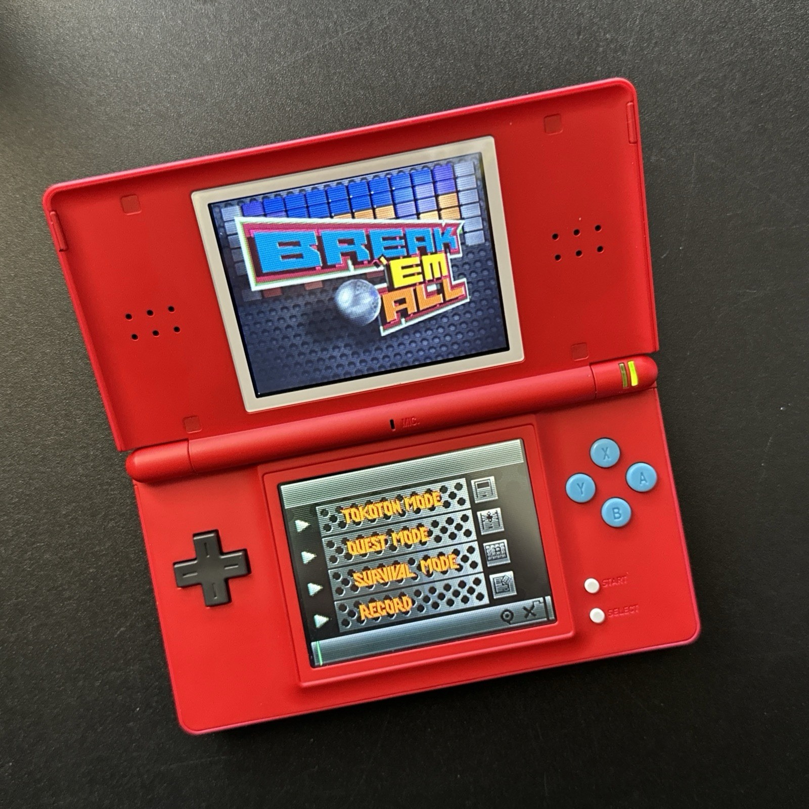 Game + USB C Update Pokemon Pokedex Red Nintendo DS Lite Console System Pokémon