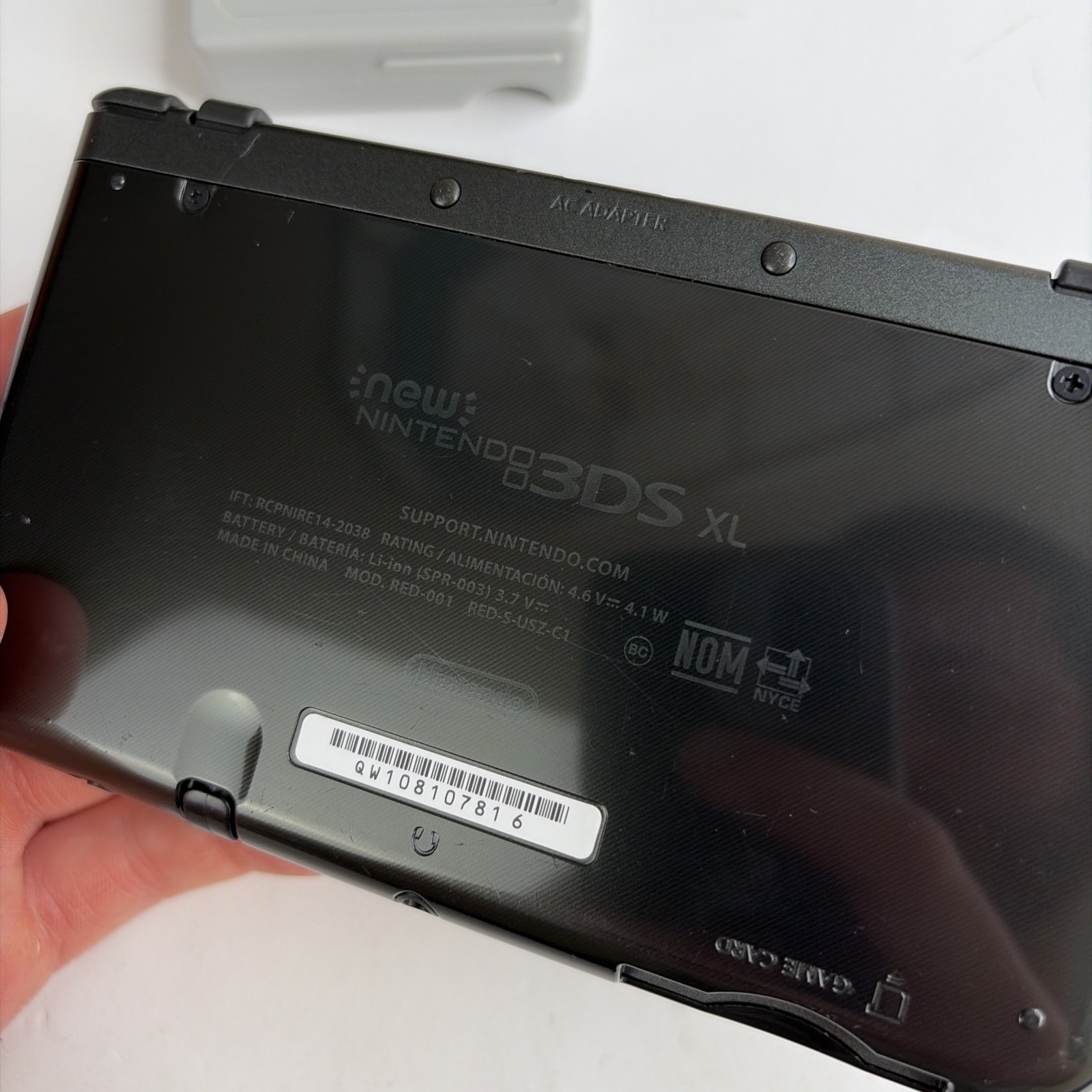 New Nintendo 3DS XL Gray Black Console W Charger Stylus US Version Top IPS