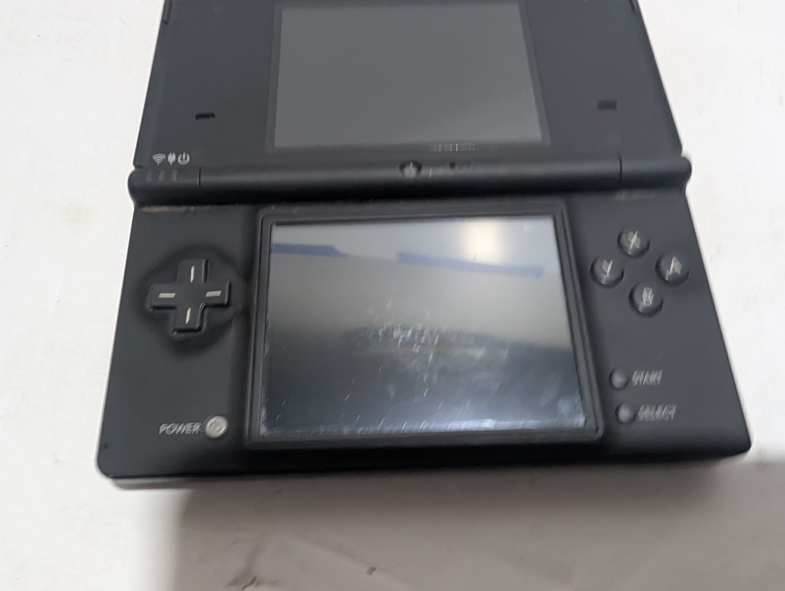 Nintendo DSi Black Console + Charger + Stylus + LEGO Star Wars II–Tested Working