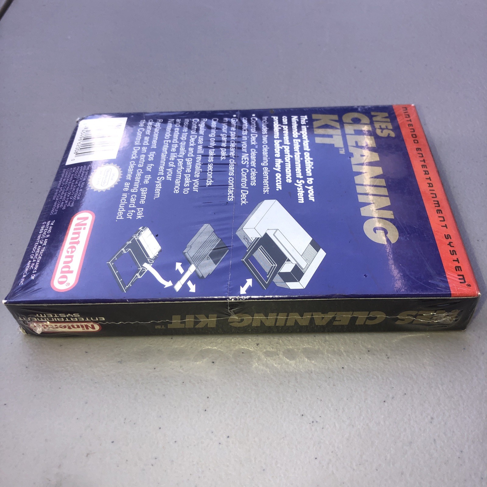 Nintendo NES Cleaning Kit – Vintage – Factory Sealed New in Box 1989