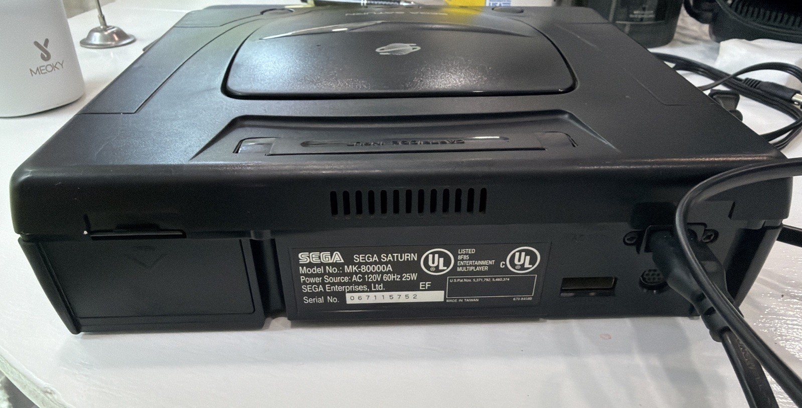 Saga Saturn MK80000A 1996 – Console WITH AC In ONLY Tested & Working