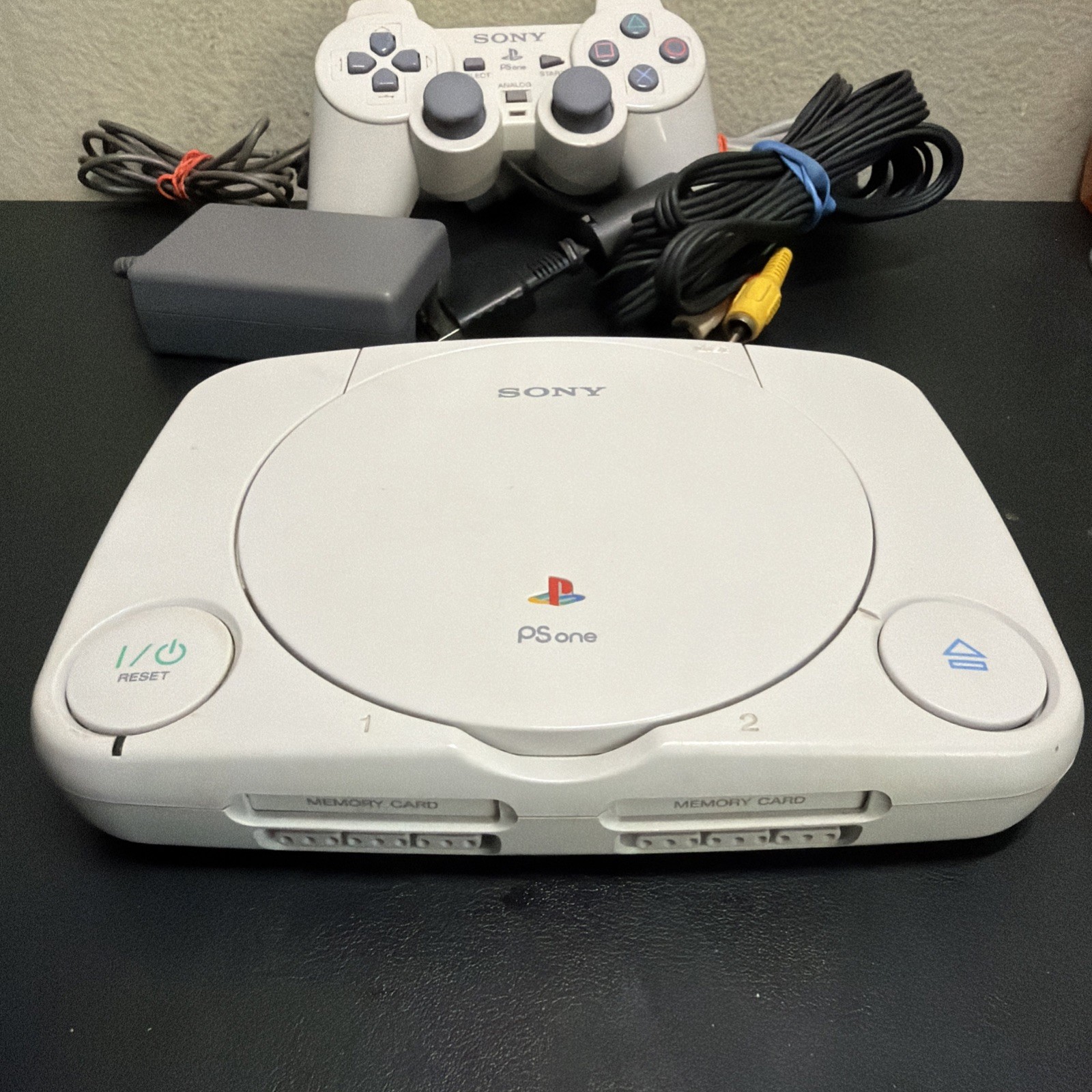 Sony PlayStation 1 PSOne White Console Video Game System SCPH-101