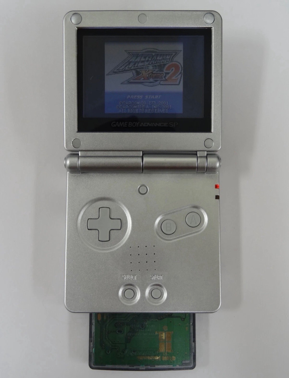 Nintendo Game Boy Advance SP Handheld System – Silver
