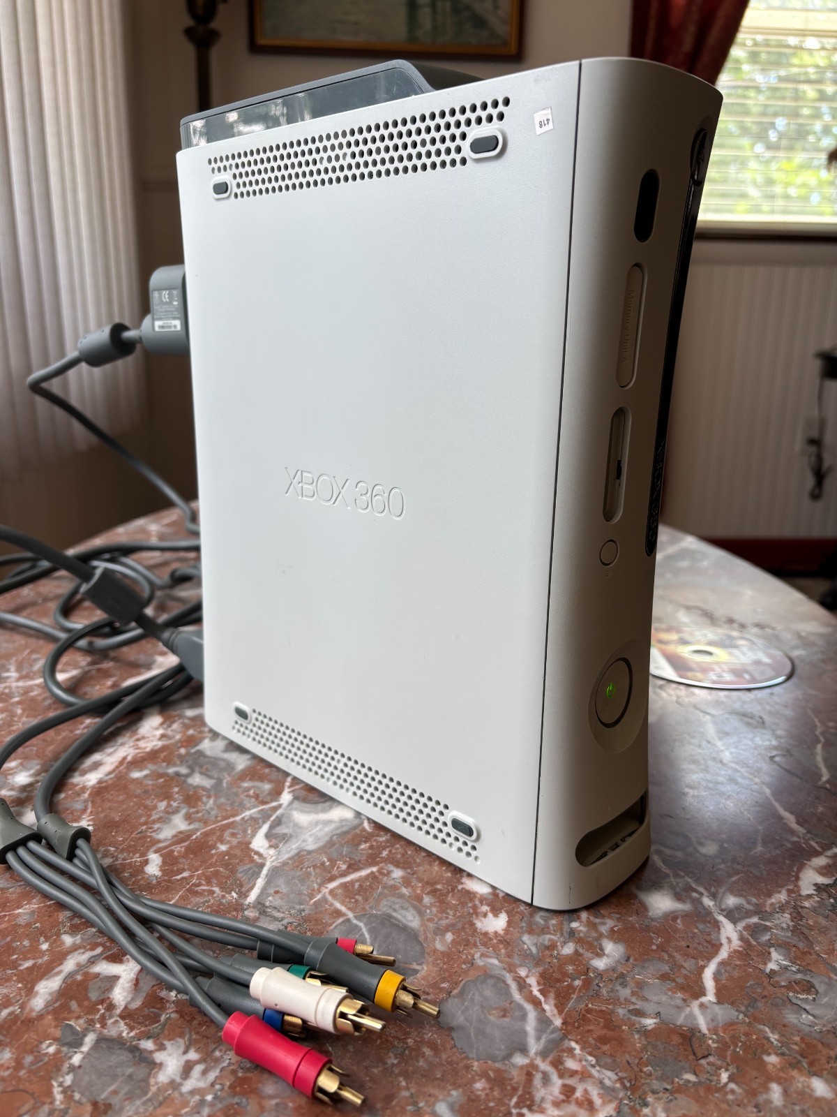 Microsoft XBox 360 Matte White Game Console 20GB HD