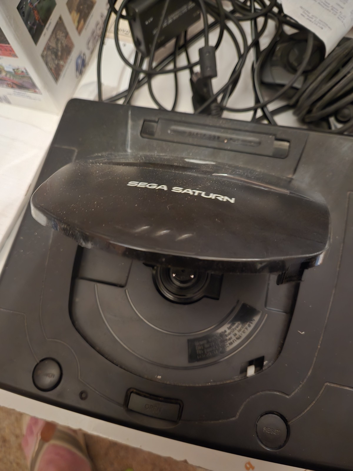 Sega Saturn USA Console CIB Complete W/ Original Box & Paperwork