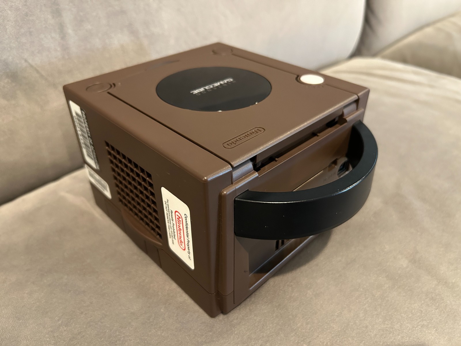 Brown Nintendo GameCube TDV TDEV DOT-006 NR Reader Development System Dev Kit