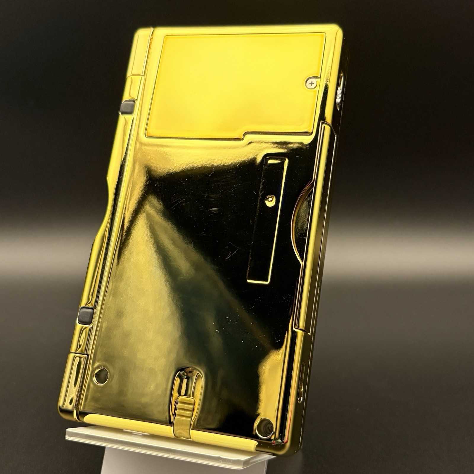 Custom Gold Chrome USB-C DS lite with Silver Accents — Brand New Screens