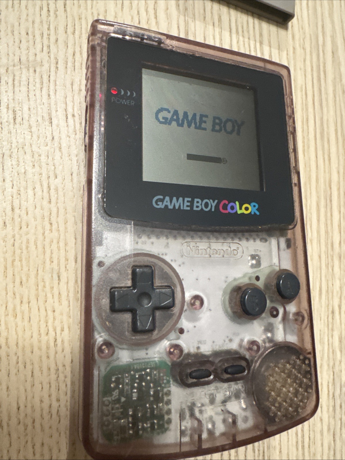 Nintendo Game Boy Color Atomic Purple Console Bundle w Games