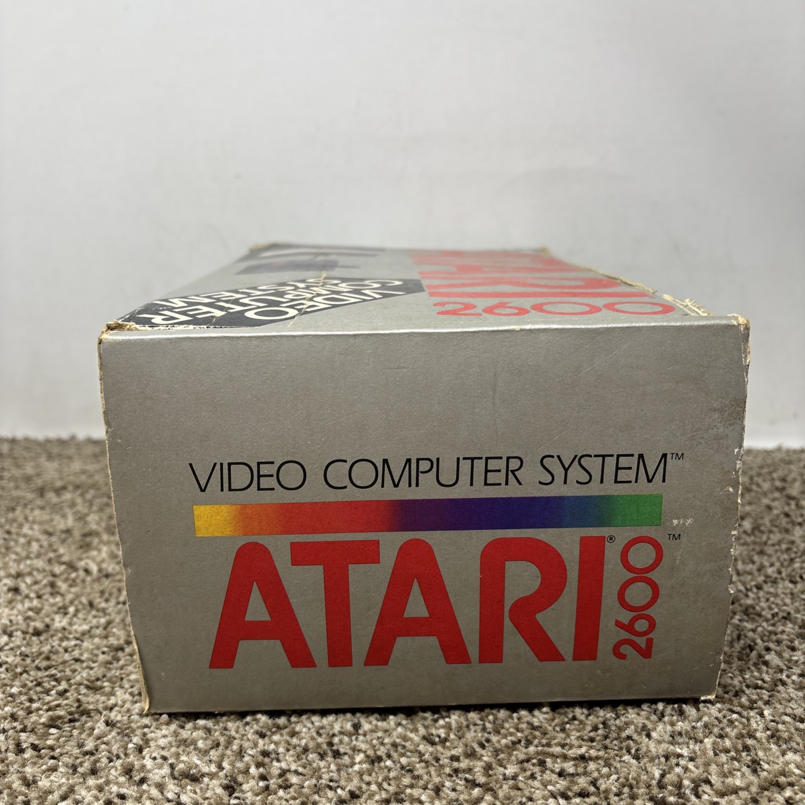 Atari 2600 JR Console In Box Tested With Matching Serial Number Tested READ