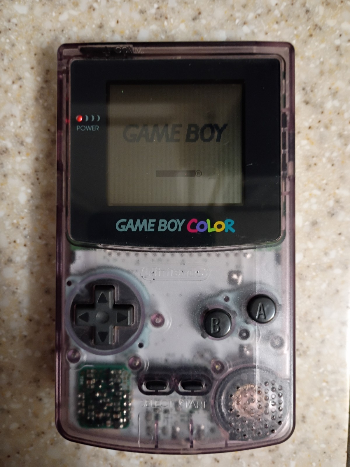Nintendo Game Boy Color Handheld System – Atomic Purple CGB-001GBC
