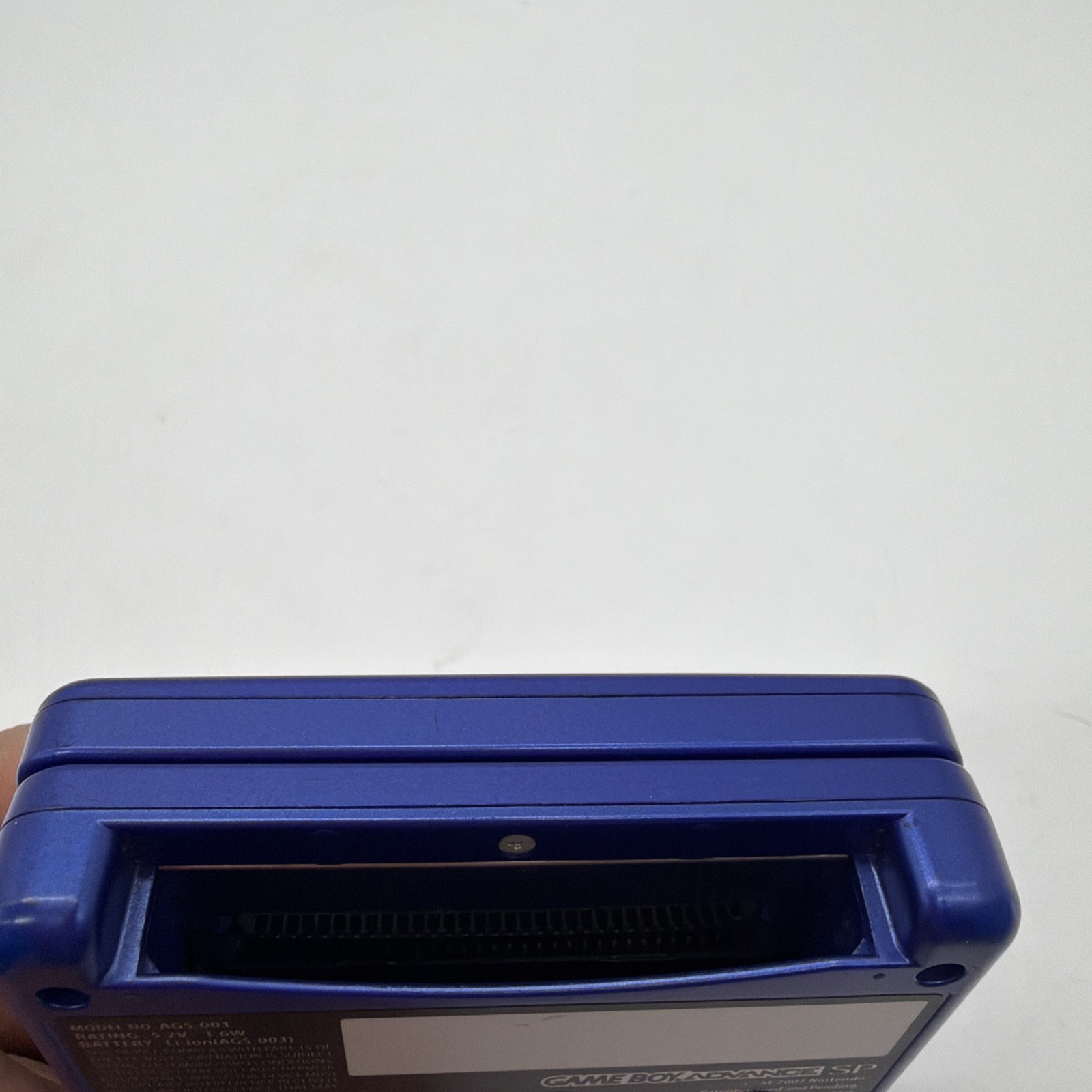 Nintendo Game Boy Advance SP AGS-001 Cobalt Blue Tested Working New Battery