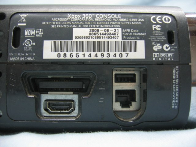 Black XBOX 360 FALCON 120GB HDMI complete system — NEW LASER!!