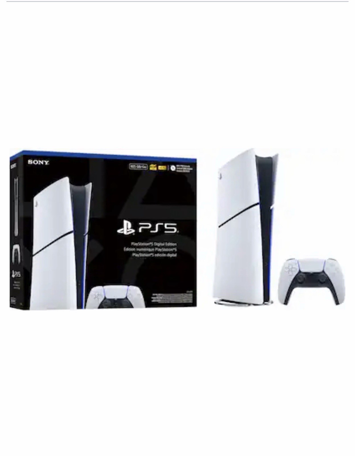 Sony PlayStation 5 Digital 825GB **BRAND NEW**