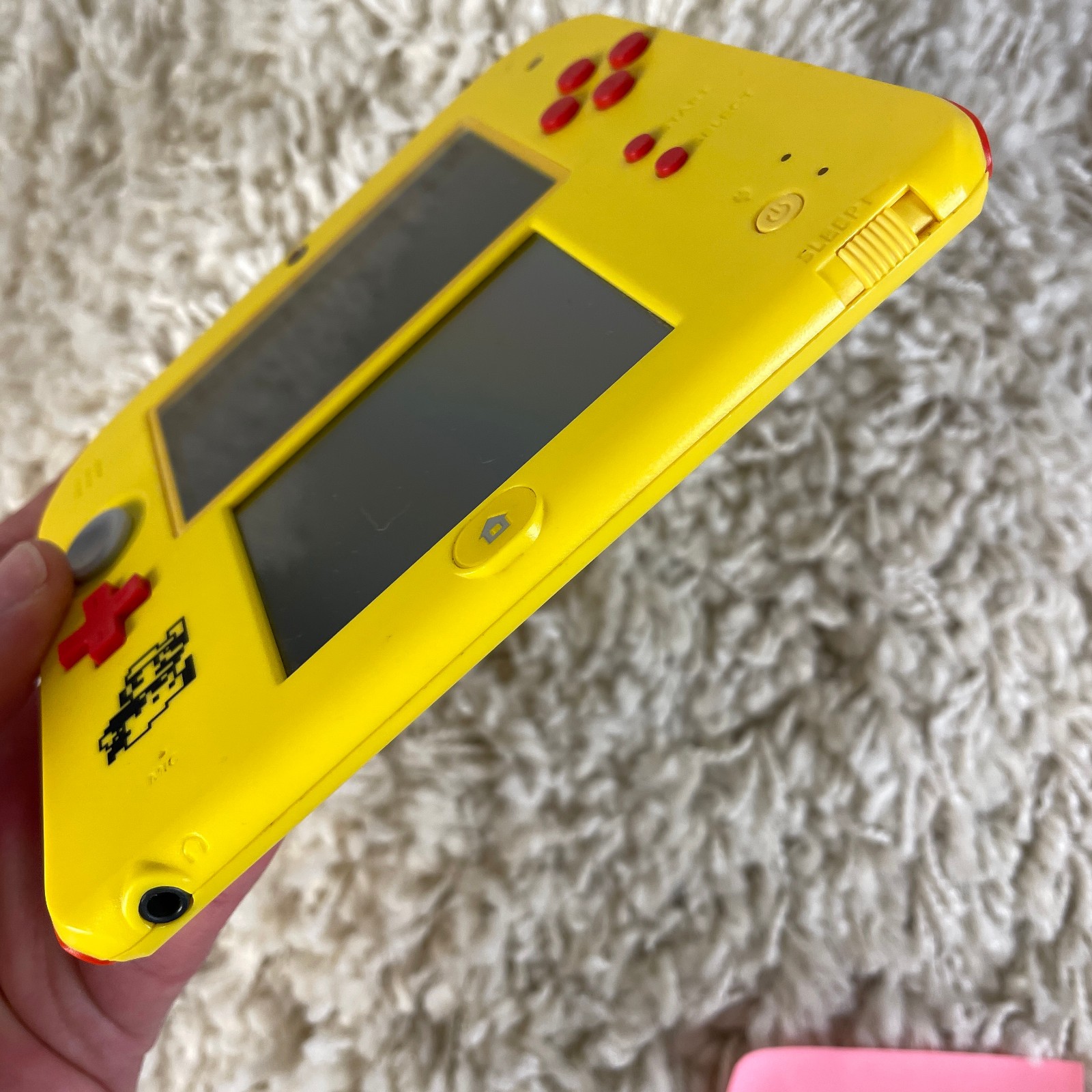 Nintendo 2DS Super Mario Maker Edition Handheld Console System FTR-001 Tested