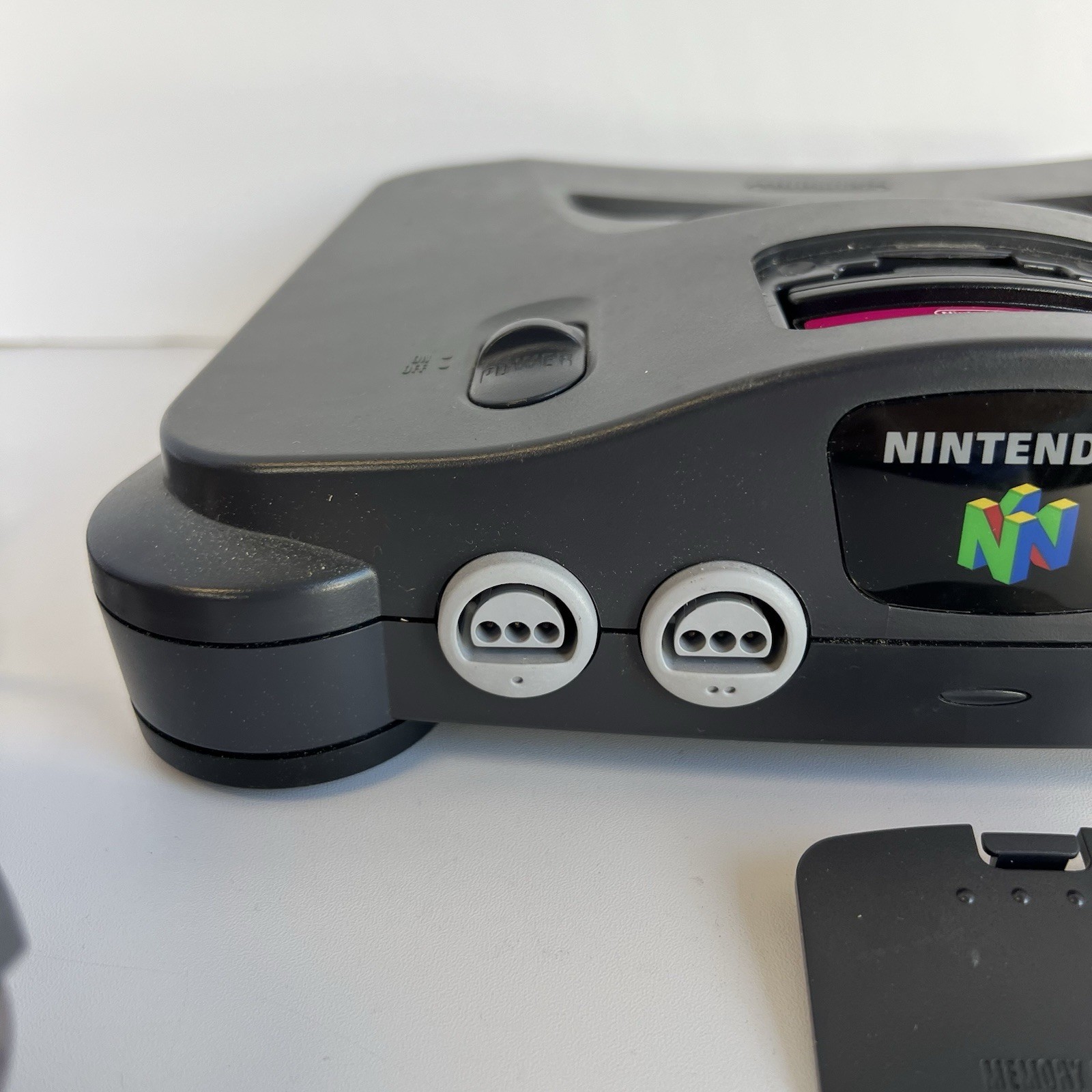 Nintendo 64 N64 Original System Console With 1 Original Controller & Cords!