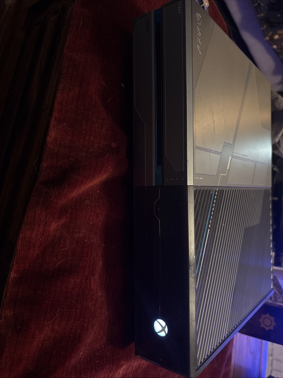 Microsoft Xbox One Halo 5 Guardians Edition 1TB Gaming Console, Used, Powers On