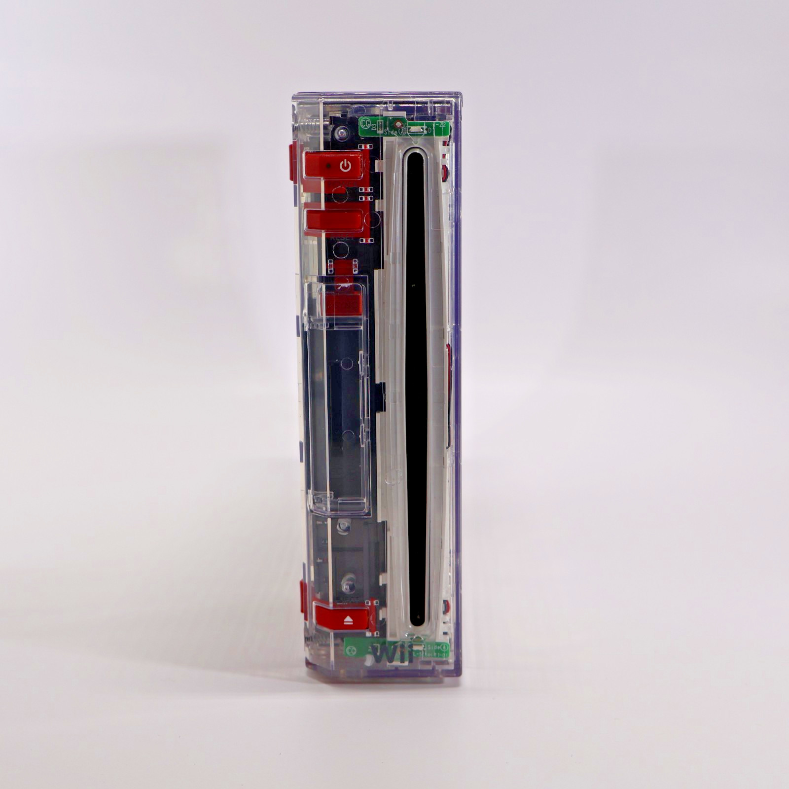Transparent Nintendo Wii – Console Only