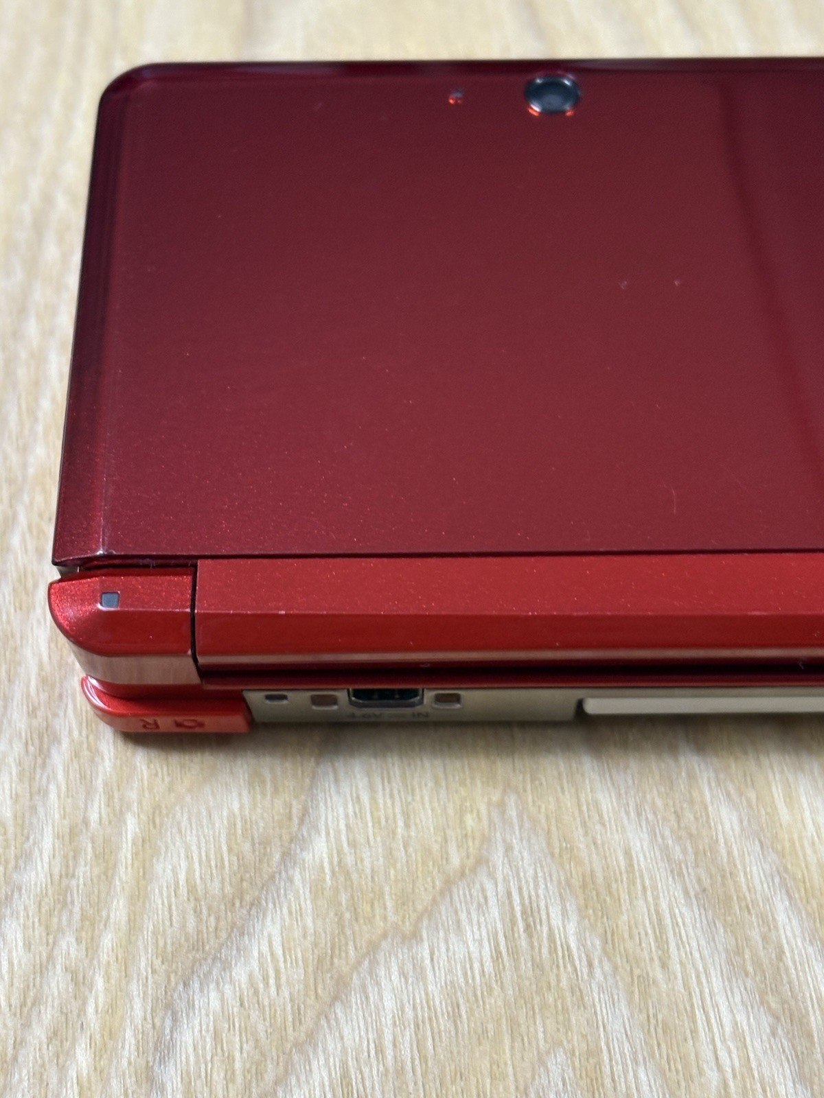 Nintendo 3DS Flame Red Console Tested Working Japan