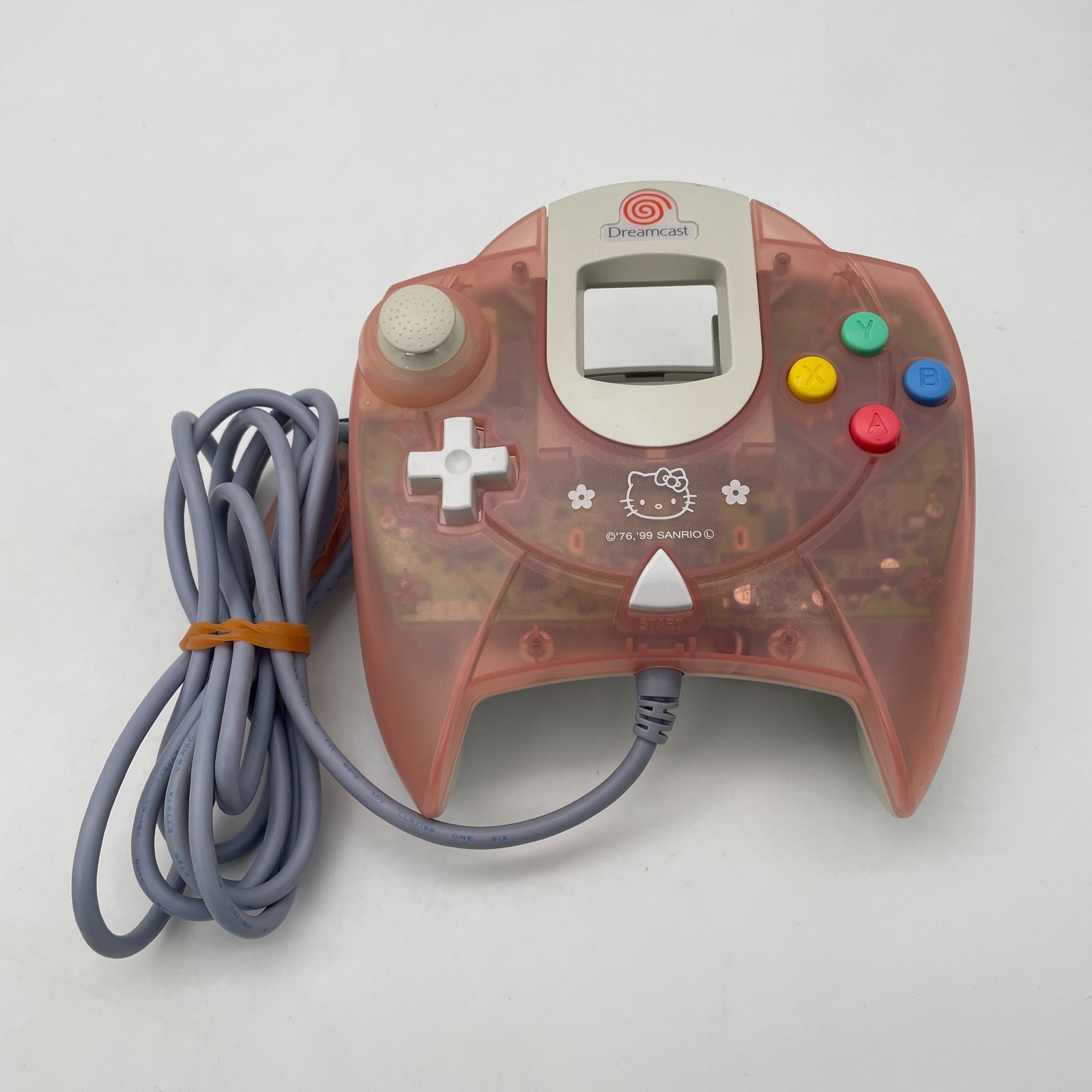 SEGA Dreamcast HELLO KITTY PINK HKT-3000 Console Set Tested w/ BOX