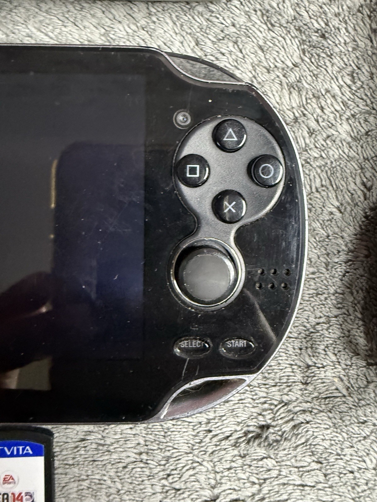 Sony PlayStation Portable PS Vita PCH-1101 Black With Charger 3 Games