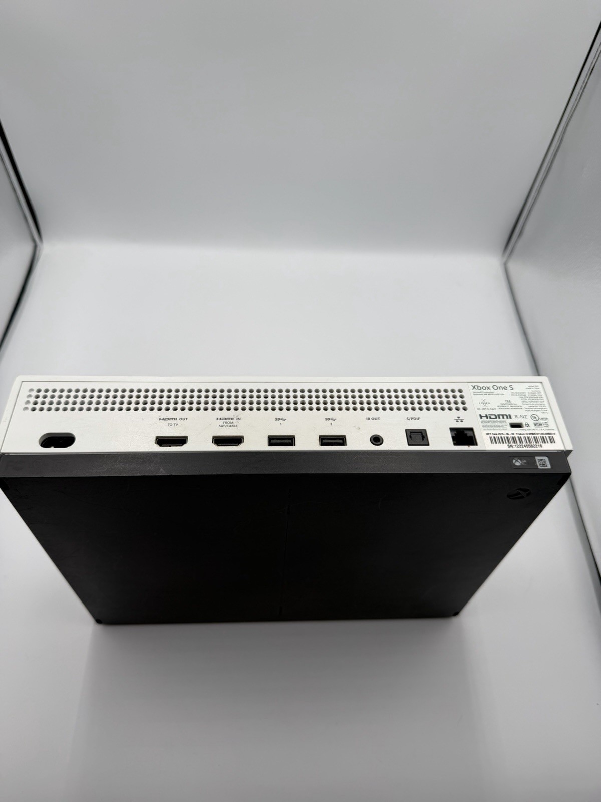 Microsoft Xbox One S (Model 1681) 500GB White Gaming System Console Only, Tested