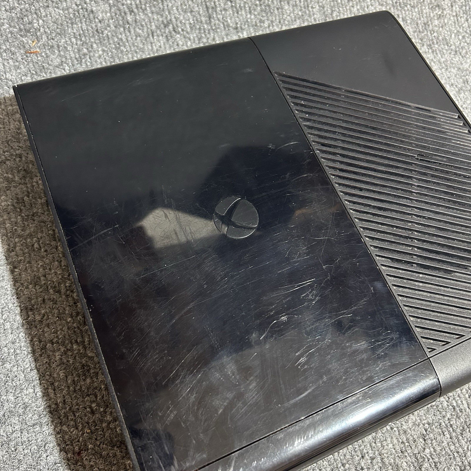 Xbox 360 E Series Console Only – Tested & Working Black – No Hard Drive