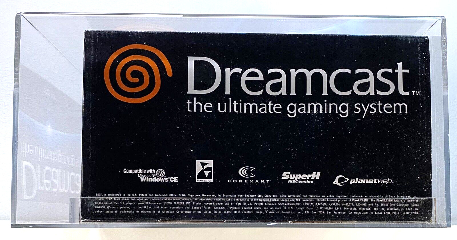 Sega Dreamcast Grey Console System New Qualified WATA VGA Grade 85+ Q MINT NIB