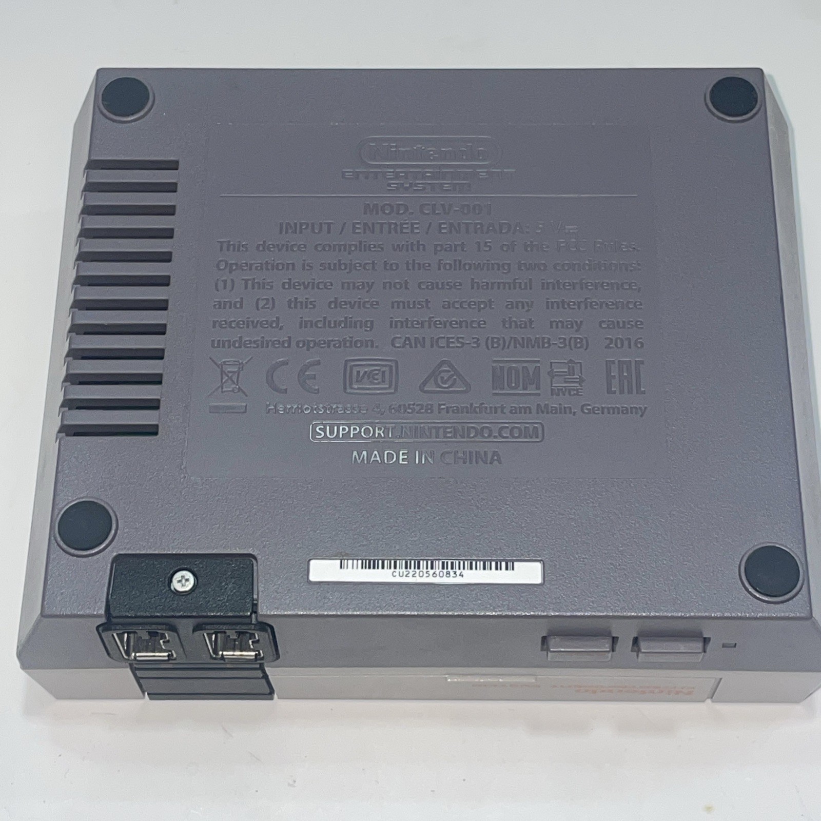 Nintendo Entertainment System NES Classic Edition CLV-001 Mini Console Tested