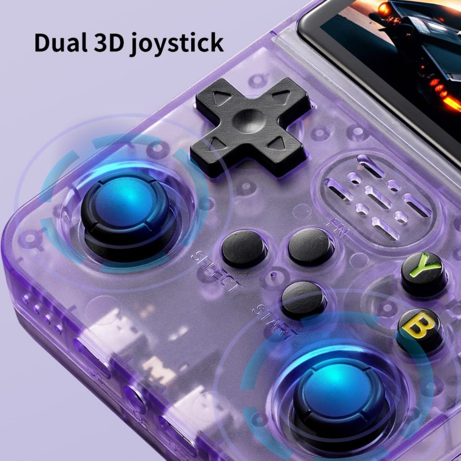 R36S Retro Handheld Video Game Console 64GB 20000+ Games 3.5 Inch IPS Screen US