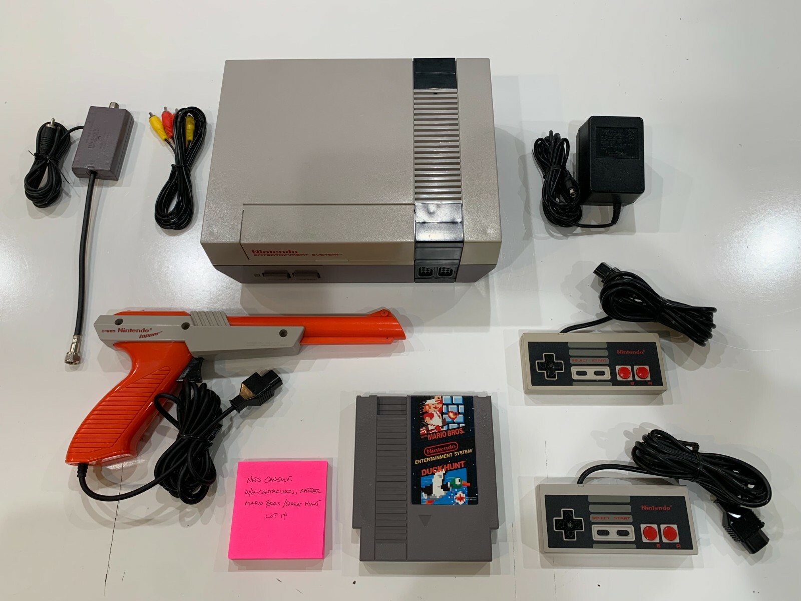 NES Nintendo System Console, New 72 Pin, Zapper, Super Mario Bros / Duck Hunt!!