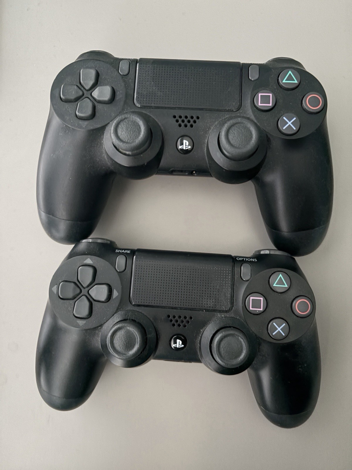 Sony PlayStation 4 1TB Black Console with 2 Original Controllers and Games
