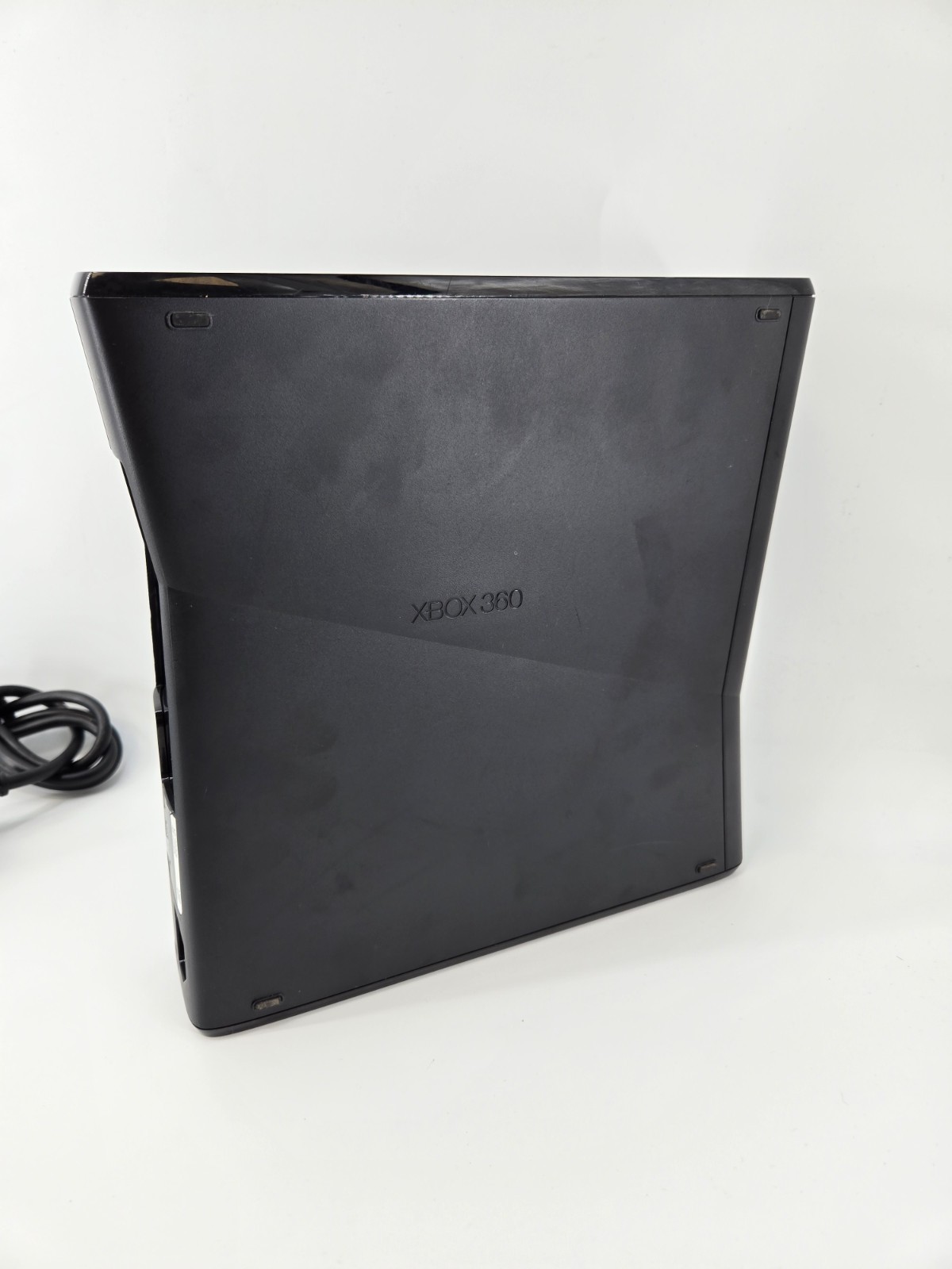 Microsoft Xbox 360 S Slim Black (Model 1439) Console with Power Adapter