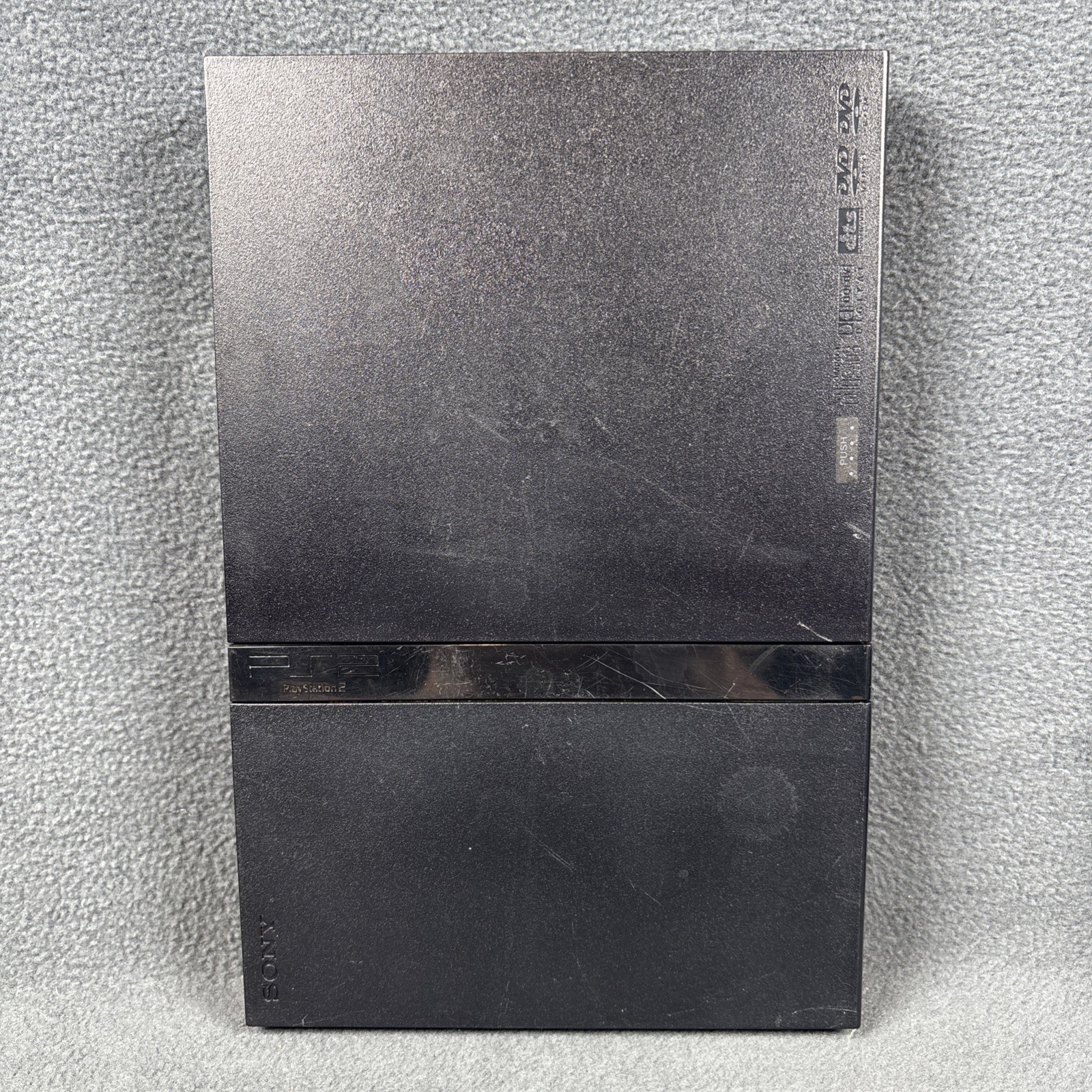 PlayStation 2 Slim SCPH-70012 Black Console w/ Cables – Tested, READ DESCRIPTION