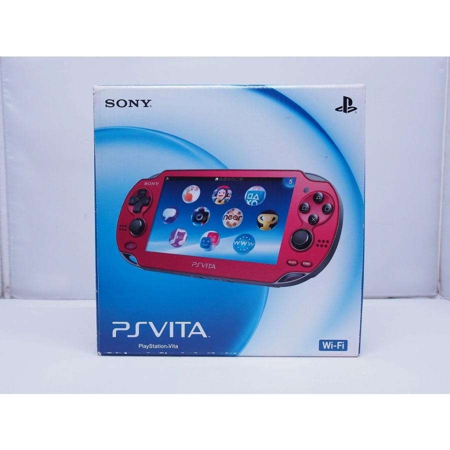 Sony PS Vita PCH-1000 ZA03 Cosmic Red OLED Console Boxed Japan Tested Working JP