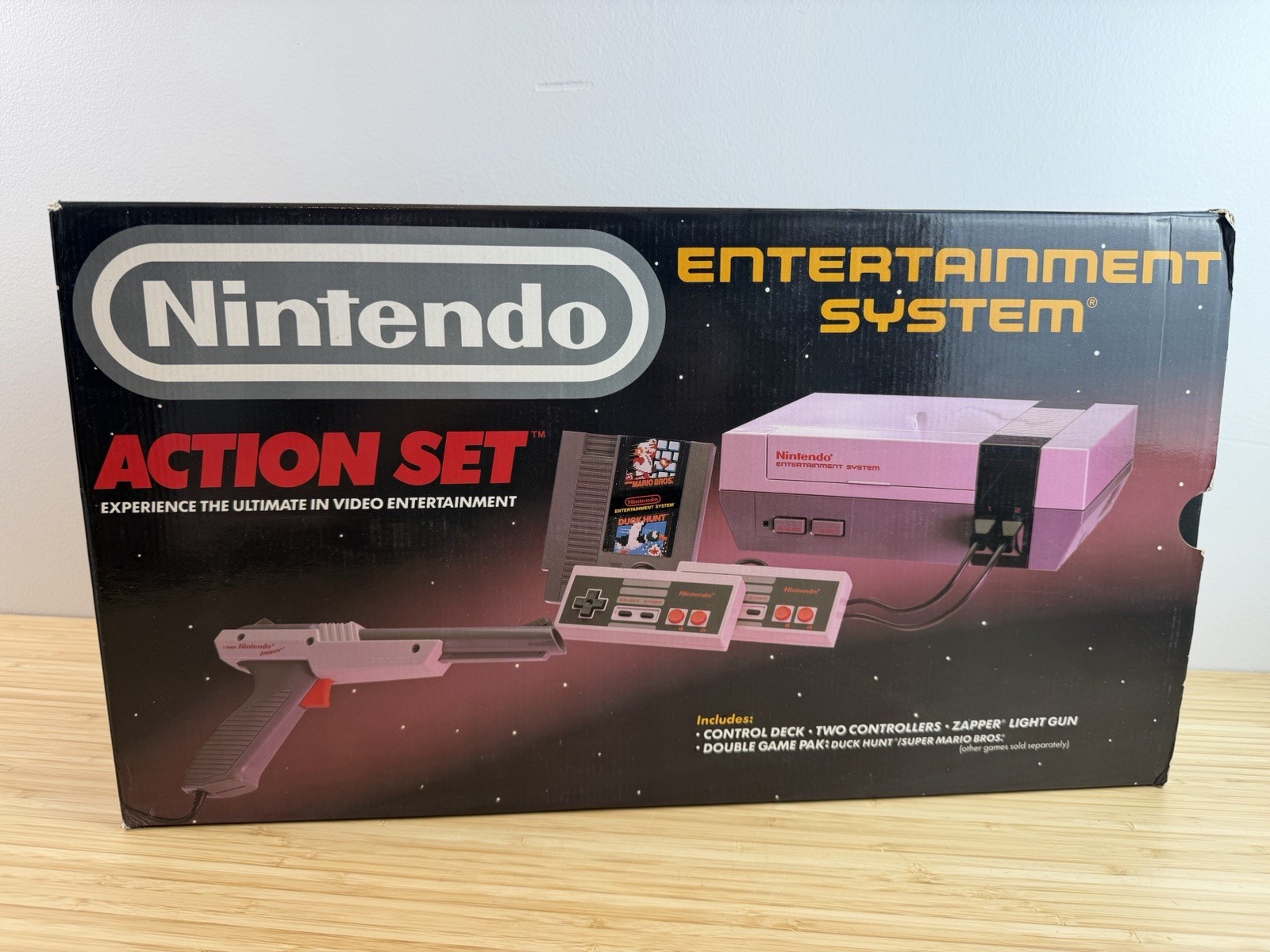Nintendo Entertainment System Action Set Great Condition CIB