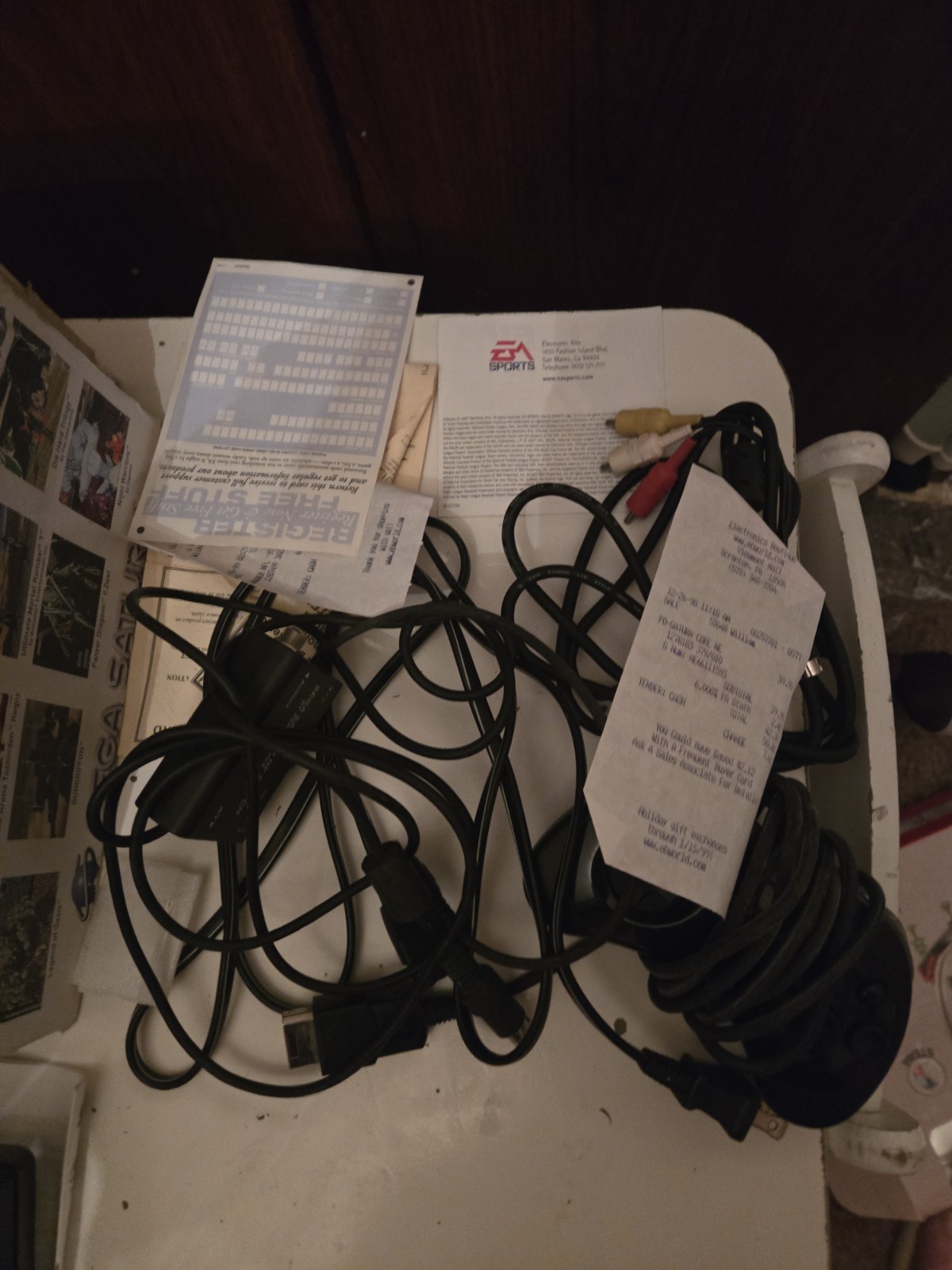 Sega Saturn USA Console CIB Complete W/ Original Box & Paperwork